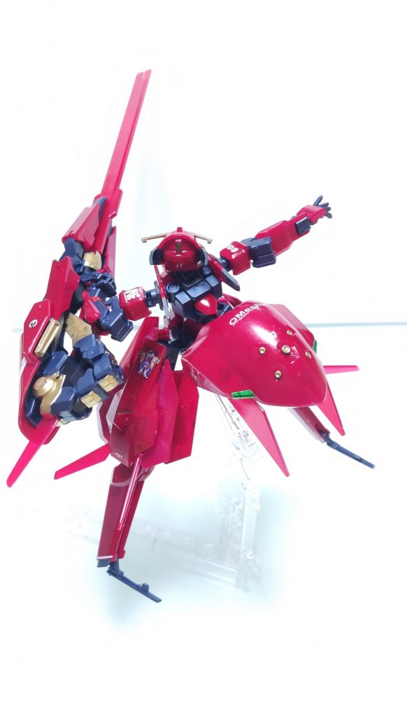 写真だとかなりゲート跡が目立ちますね。後でレタッチしてごまかします。