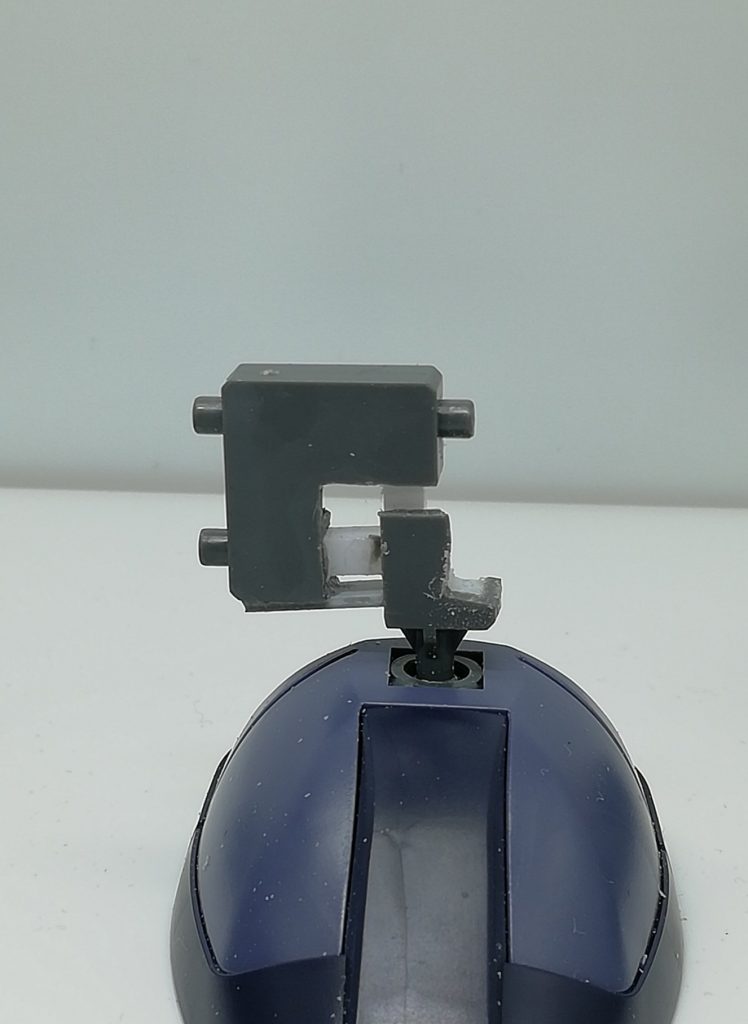 足首のフレーム。足首をより外側に移設。