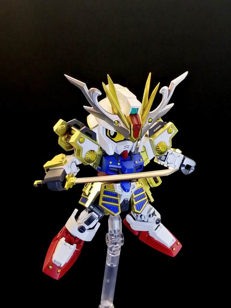 素トライク。角は荀彧の角を基部に飛駆鳥の角をゴリゴリ削ったものを取り付けてます。