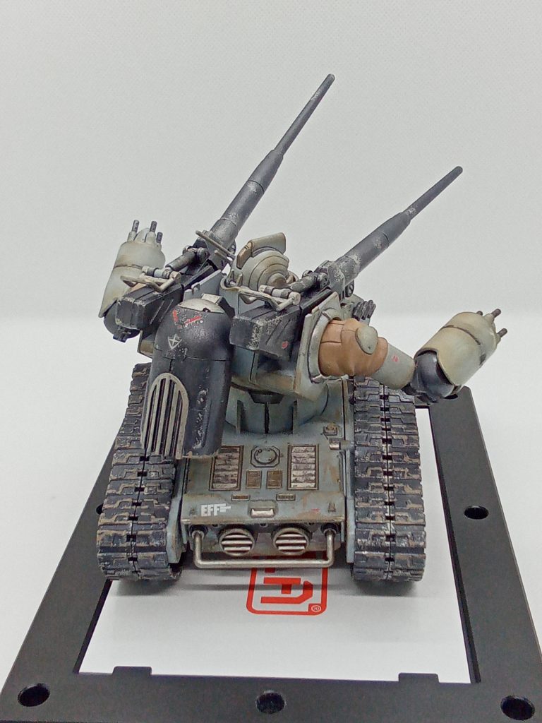 金属っぽくなるように塗装とウエザリング