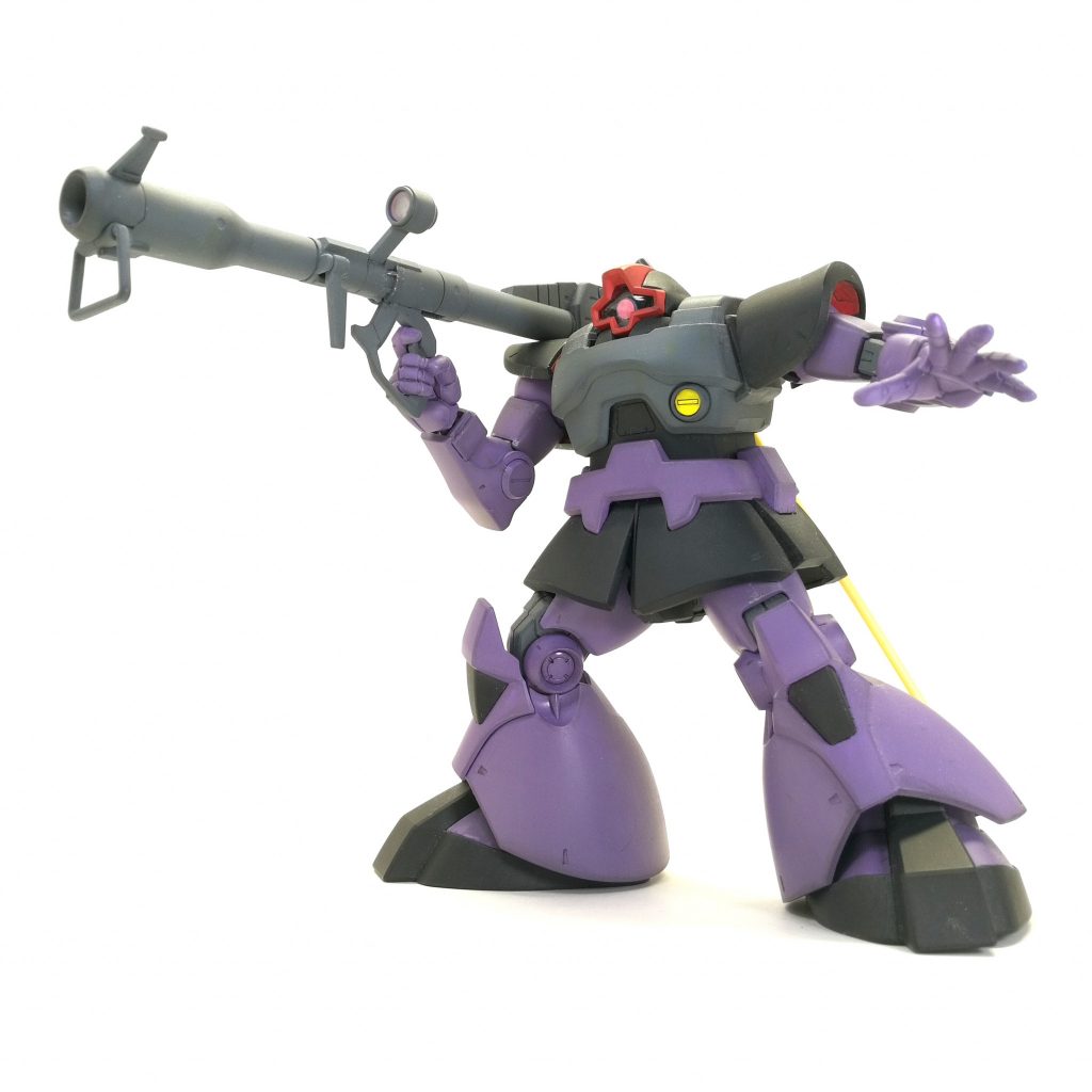 すごくいいデザインだよなぁ~。ラッカー筆塗り全塗装をした上で、リアルタッチマーカーでエッジをなぞったりほかしたりして、なんちゃって黒立ち上げにしてみました。