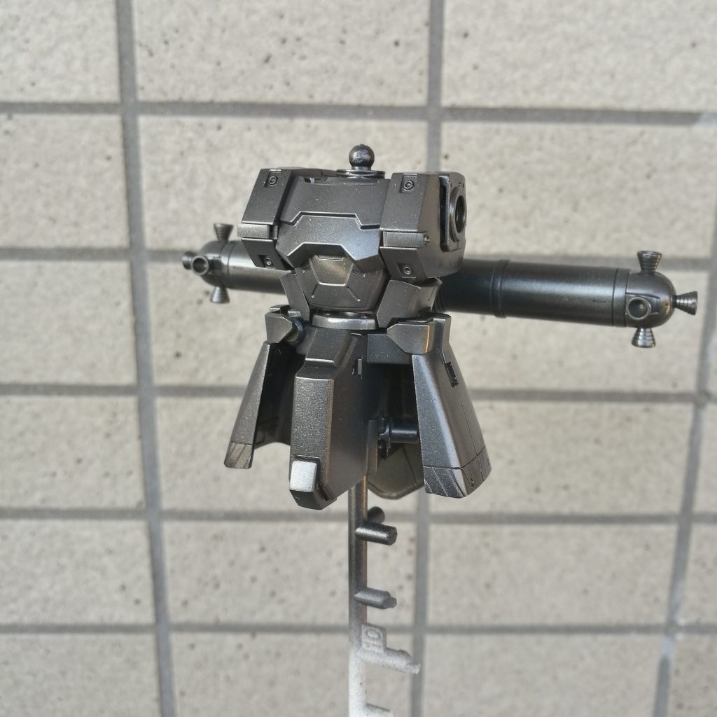 このように、メタルブラックの下地を使いました。黒立ち上げはまだまだ練習がいるなぁ。