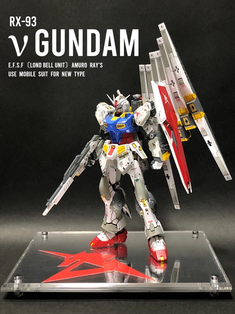 ホームセンターでフォトスタンドを買ってきて台座を作りました