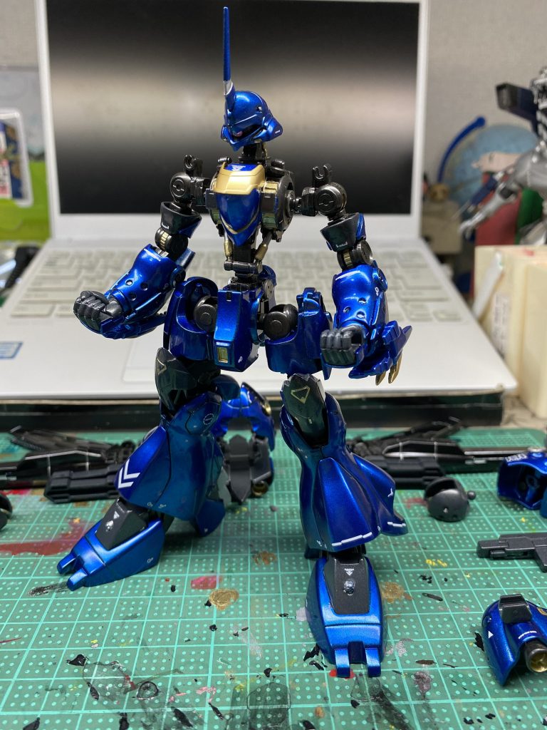 おそらくもう見ることはないだろう素体状態。