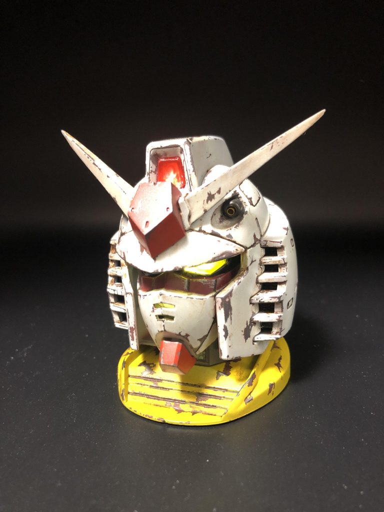 ガシャポンのガンダムヘッドです。–2枚目/制作者：barbar0079