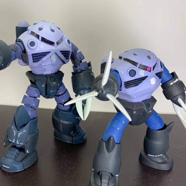 旧キット＆RG　量産型ズゴック