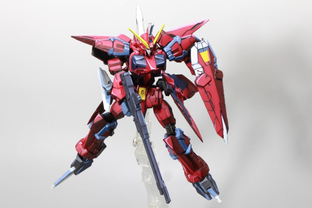 合わせ目消しなどの工作はしていません。塗装メインで仕上げました。