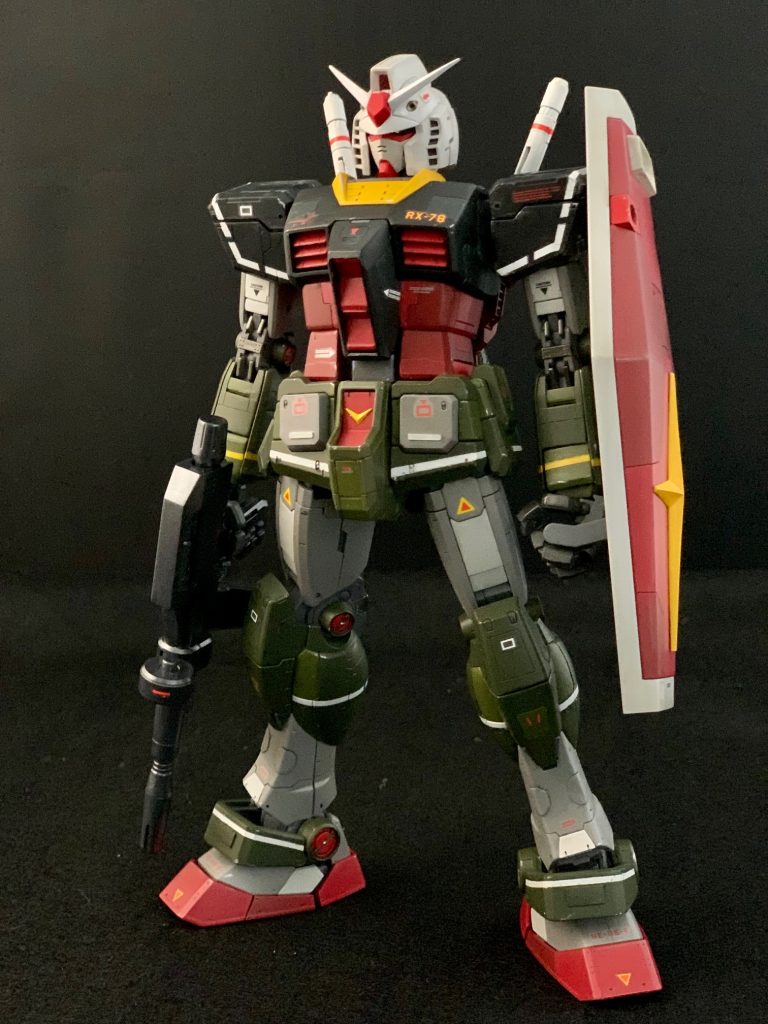 モールドがうるさくあまり好きなキットじゃなかったのでパチ組みして放置していましたがスキルアップのために塗装してみました。