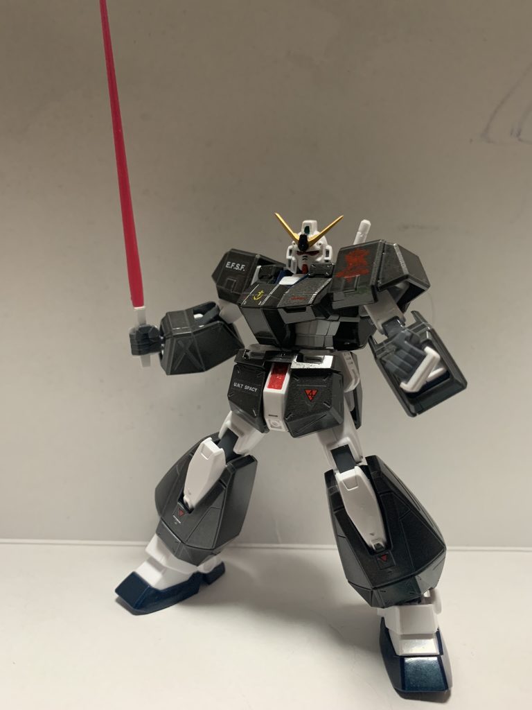 HGアムロ専用ガンダムNT-1アレックス–2枚目/制作者:素組マイスター【エアブラシデビュー★】