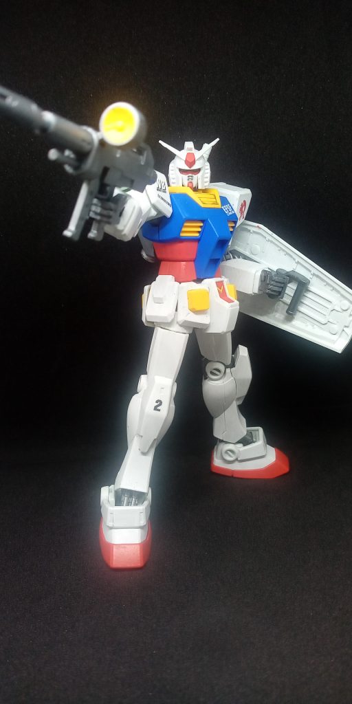 塗りムラも結構目立つ……がこれがなかったら筆塗りにハマってなかった（素組みだけしかしなかったかも…）