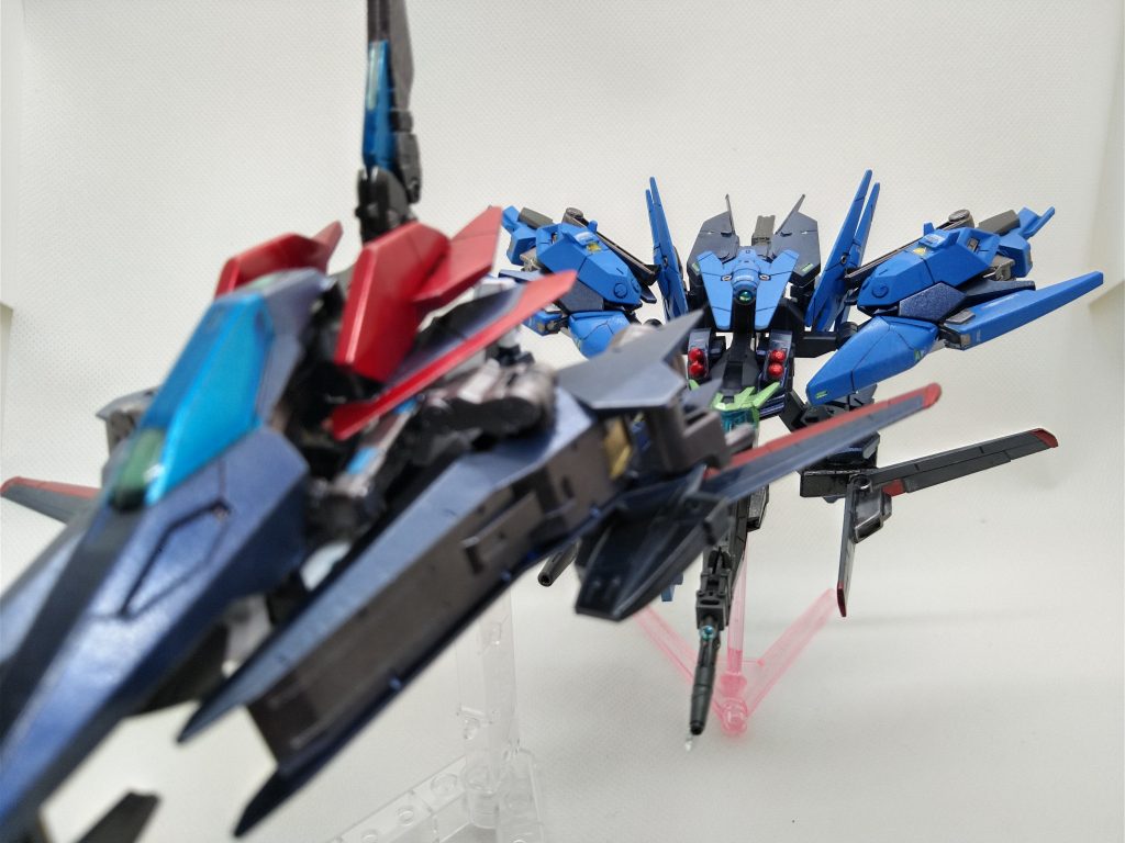 多分コアフライヤーFbの推力に付いていけないアーマー君(汗)