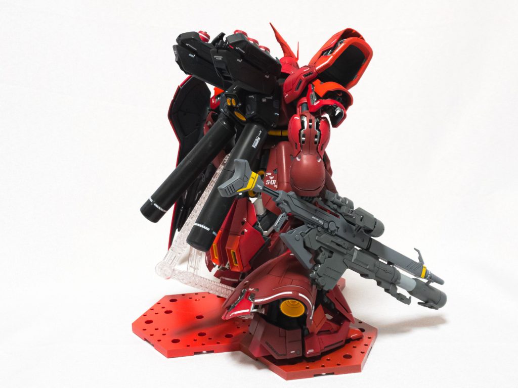 小説特典で余ってたシナンジュのバズーカ付けときました