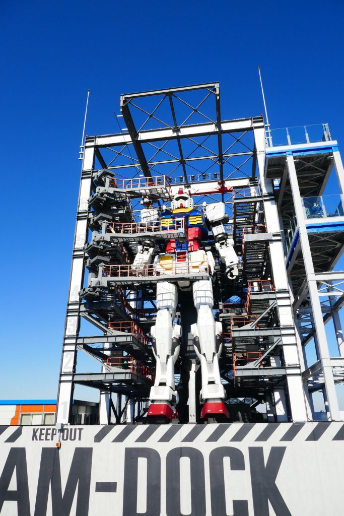少しでも横浜のガンダムに近づけるようがんばりました。