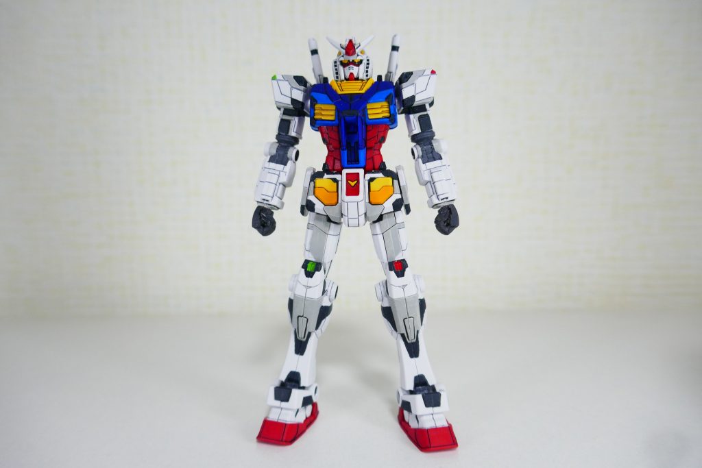 細かい塗分けをして、1/200という大きさを感じさせないようにしました。