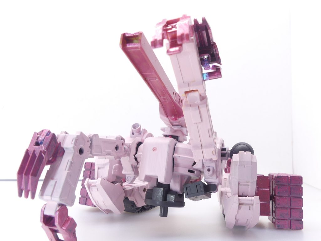 演出ラストのクロー振り上げの感じで…