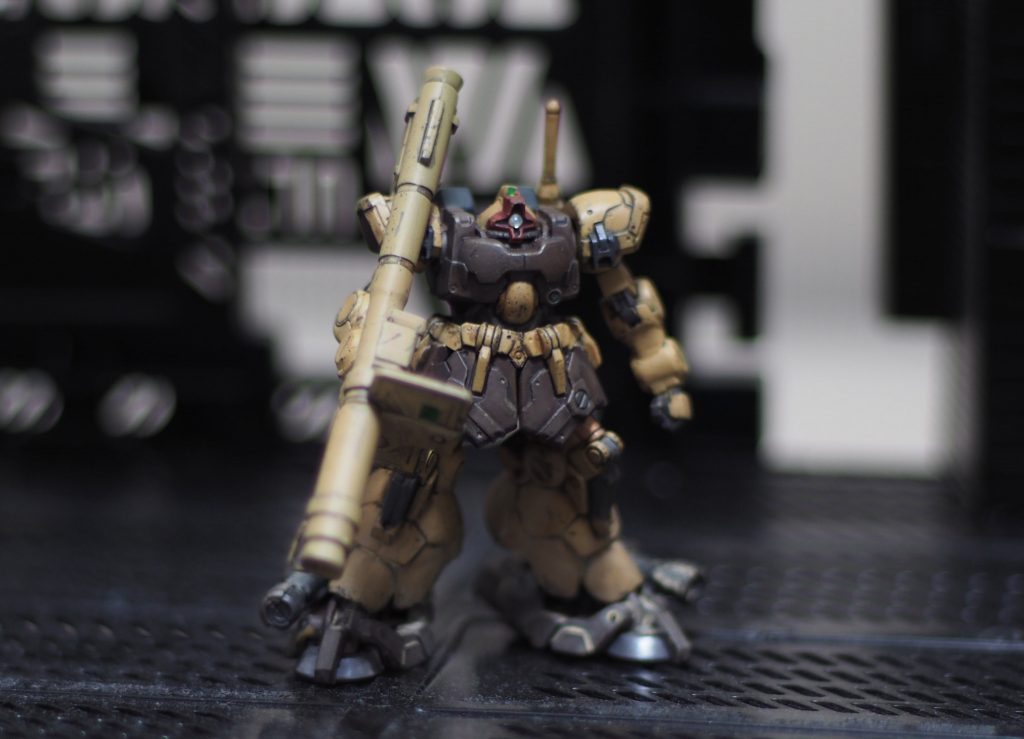 ガンダムアーティファクト ドム トローペン ウェザリング仕上–3枚目/制作者:abn22631