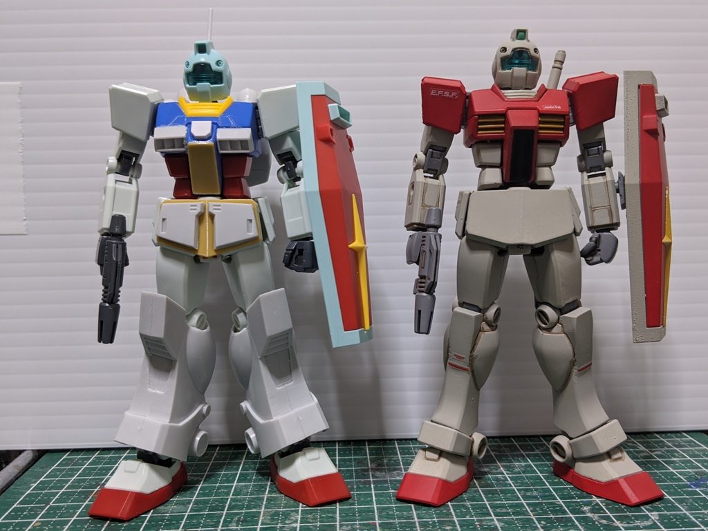 同様にEG改造ジムと比較。