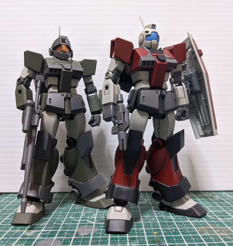 いわゆるスナイパーカスタムと。セッティング変更しながら艦内で再塗装（迷惑ｗ）してたんじゃないかな、とかイメージしてみたり。