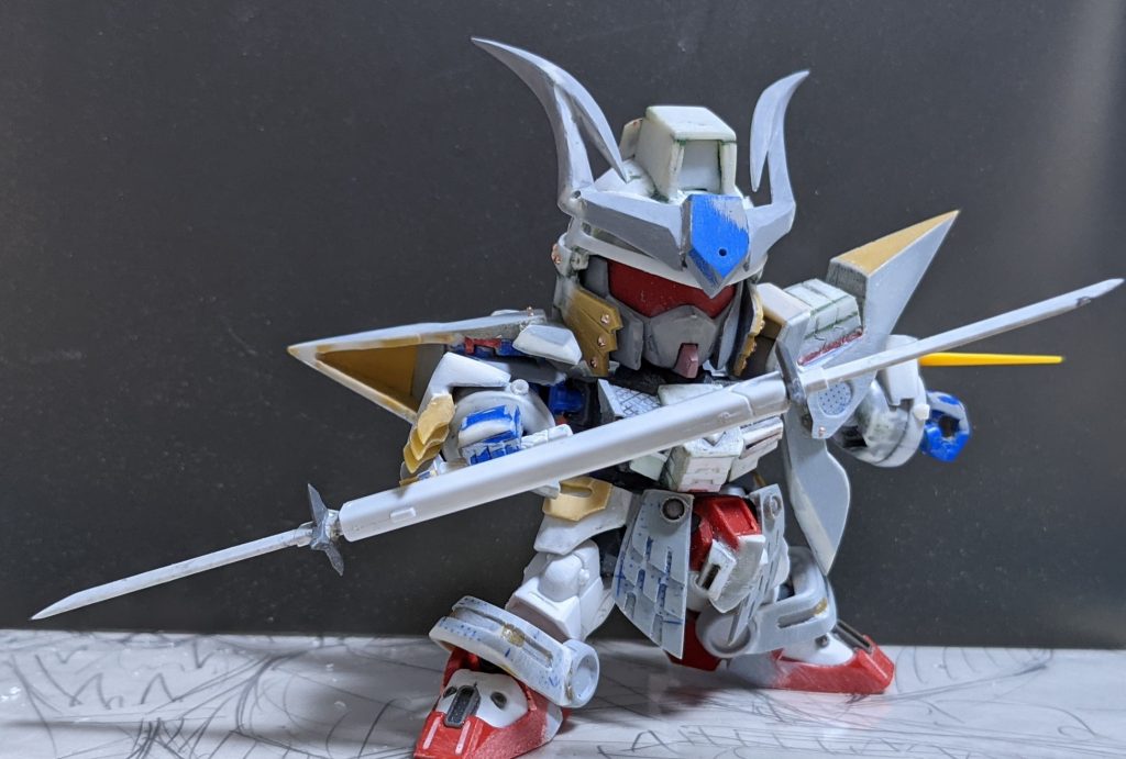 風魔手裏剣モードにもできます。基本改修前を使用し、なるべく改修だけですますつもりでしたがどうしてもダメな所が多々あったため、ほぼほぼ新規です。