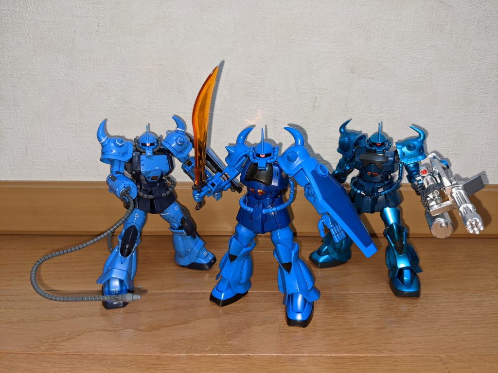 迫撃!!トリプルグフ!!!😆残る2体もいずれピンでupします