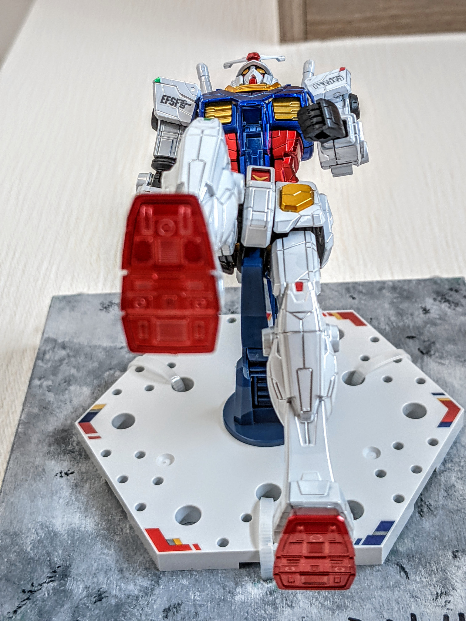 RX-78F00 チタニウムフィニッシュ｜つけものさんのガンプラ作品