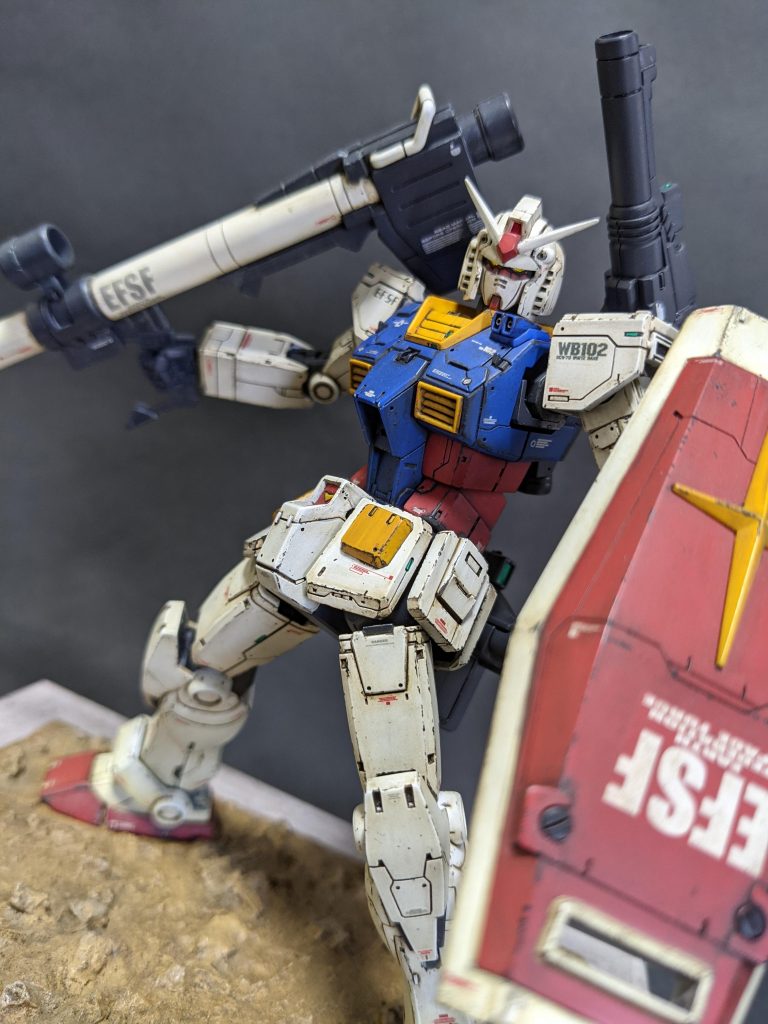 HG ガンダム　オリジン–2枚目/制作者：あに