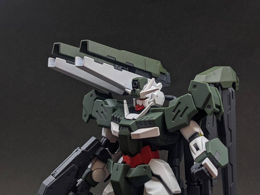 GNキャノンセラヴィーガンダムGNHW/Bから拝借