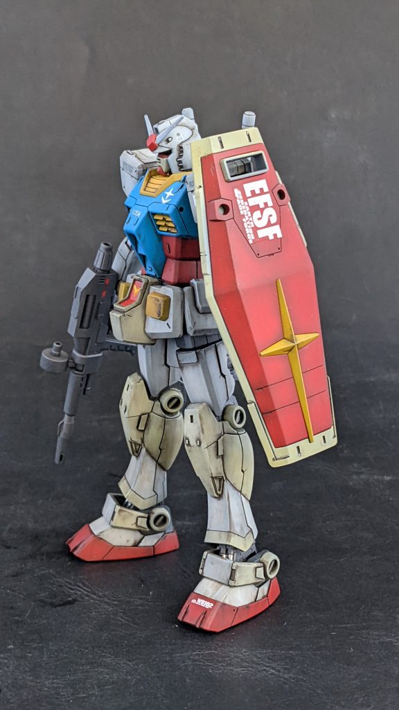 HGUCリバイブ　ガンダム–5枚目/制作者：luckyninja