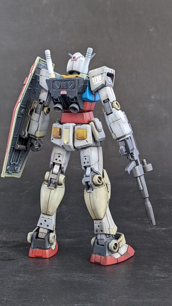 HGUCリバイブ　ガンダム–4枚目/制作者：luckyninja