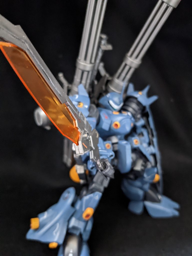 ビームマチェットオーガ刃-Xの武器を改造