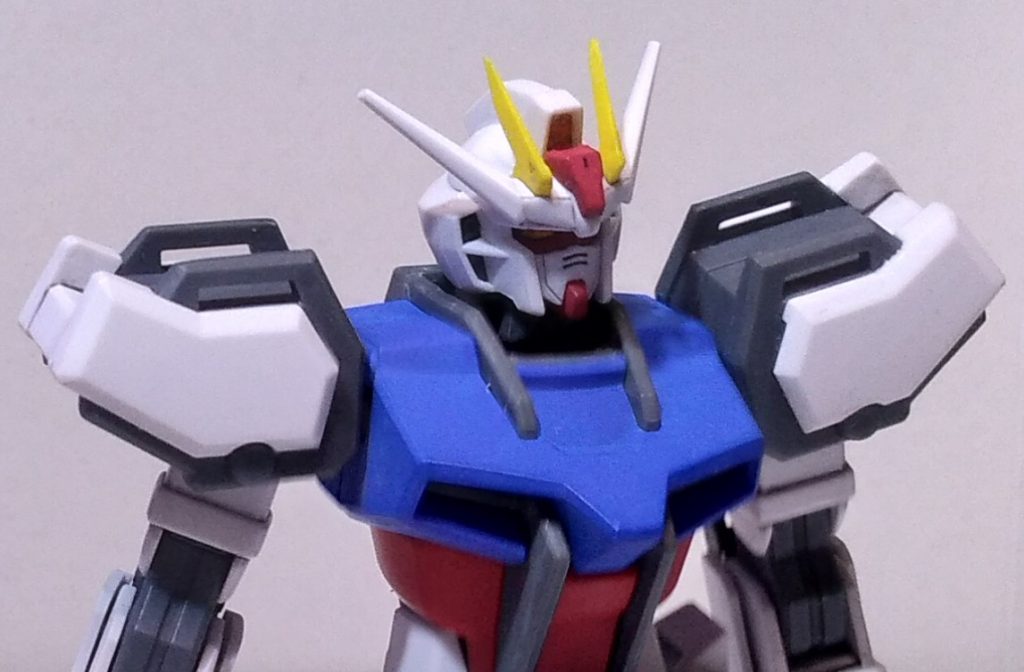 ツインアイはキャンディ塗装にしてありますが写真に写りませんね。