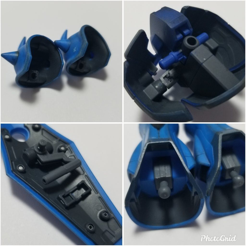 装甲裏はジャーマングレーで塗装しています。