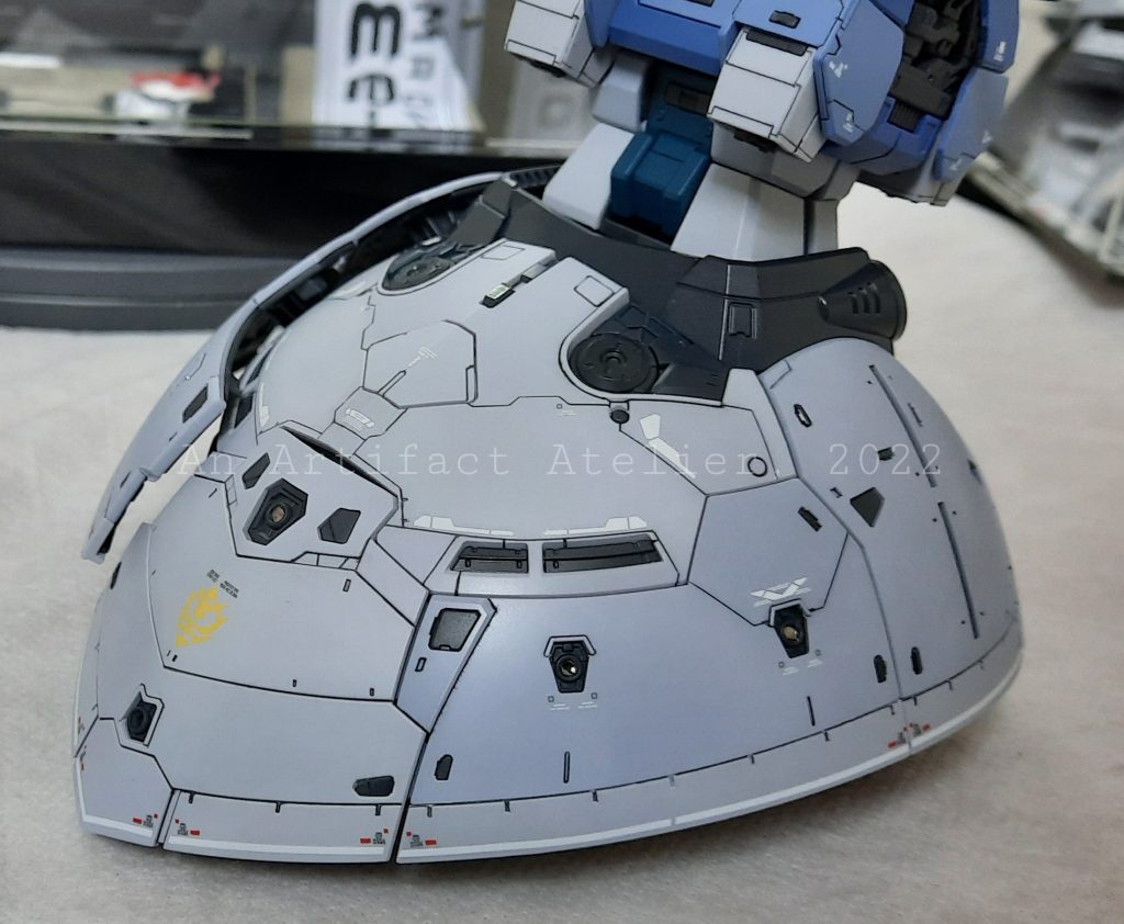 どこから別パーツなのかよく分からなくなるような仕上がりを目指しました。