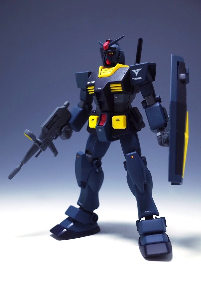 　 1/144 HGUC RX-78-2 ガンダム(ティターンズ仕様)　–3枚目/制作者：だんくら工房・mk戦車