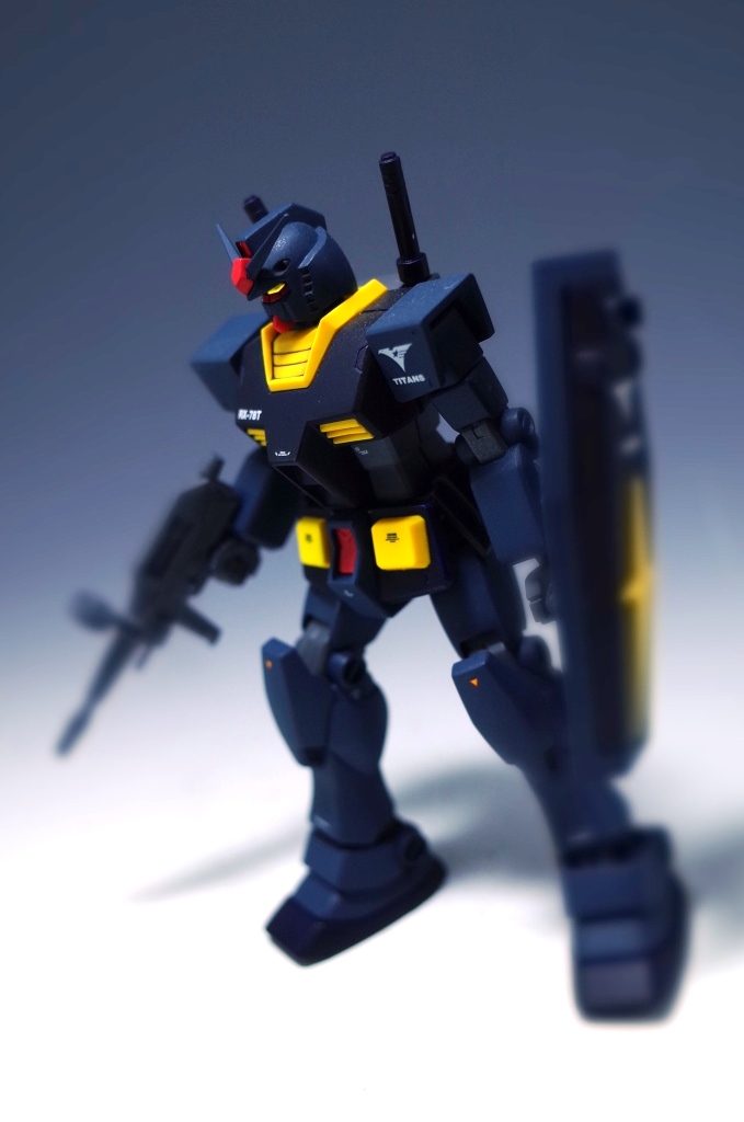　 1/144 HGUC RX-78-2 ガンダム(ティターンズ仕様)　–5枚目/制作者：だんくら工房・mk戦車