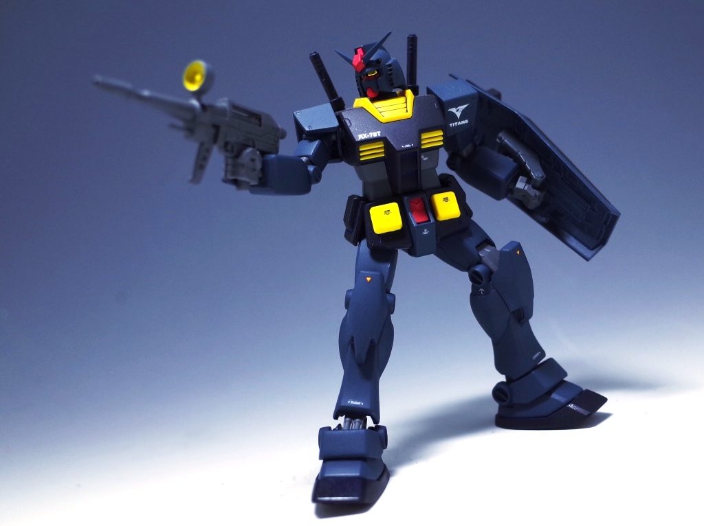 S*）様 可動戦士ガンダム RX-78-2 ティターンズカラー 超合金 1/14 可動戦士ガンダム RX-78-2 ティターンズカラー 超合金 1/144スケール
