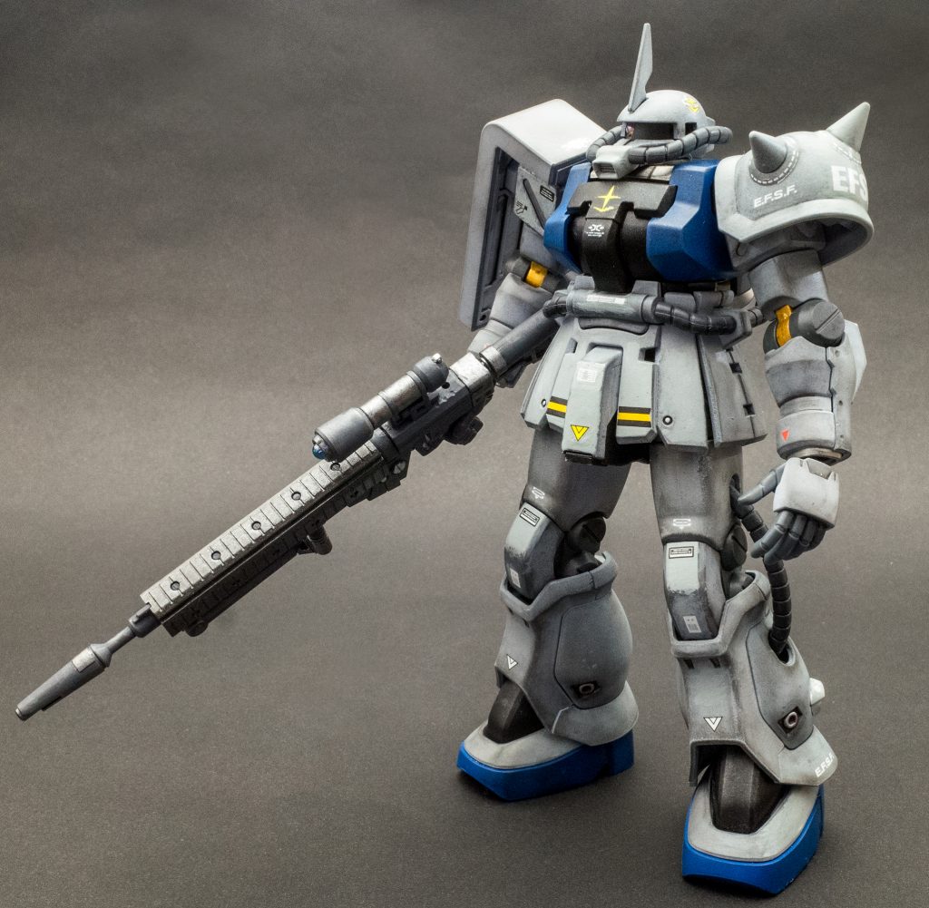 F2ザク連邦軍仕様–5枚目/制作者：がっしり工房