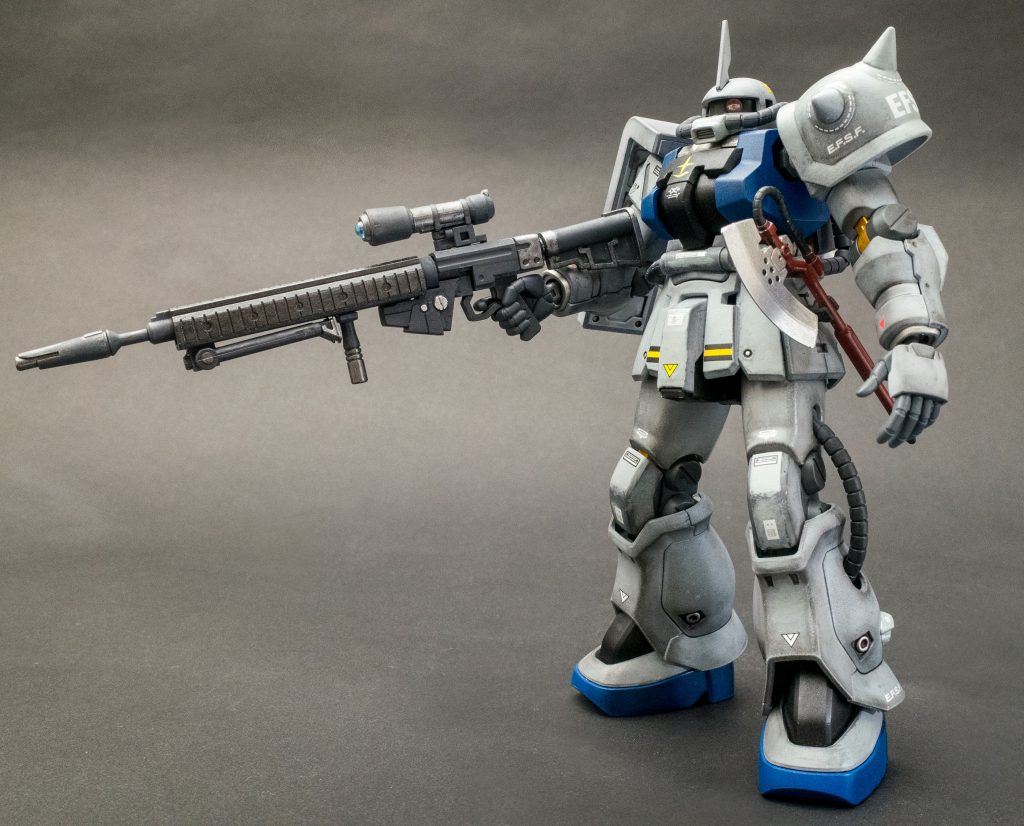 F2ザク連邦軍仕様–3枚目/制作者：がっしり工房