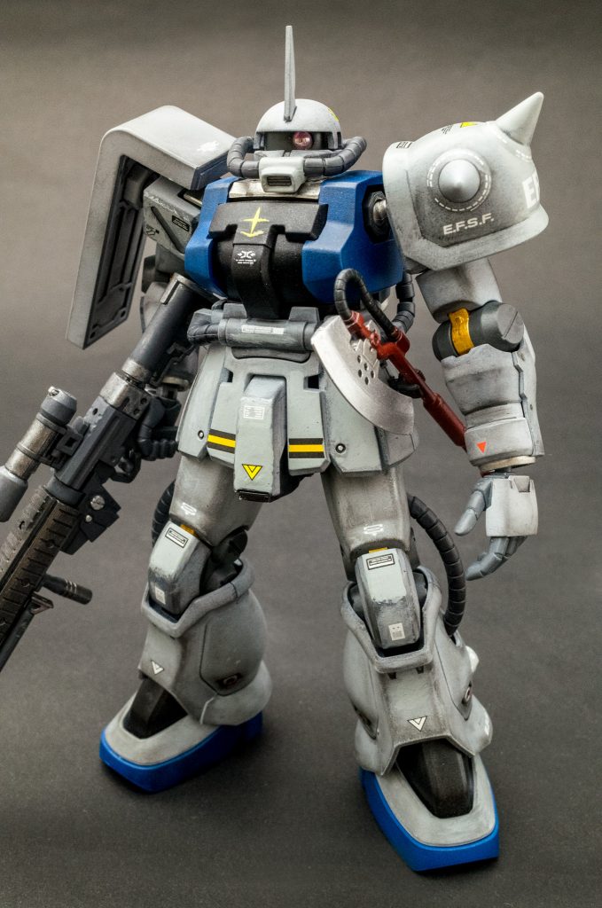 F2ザク連邦軍仕様–4枚目/制作者：がっしり工房