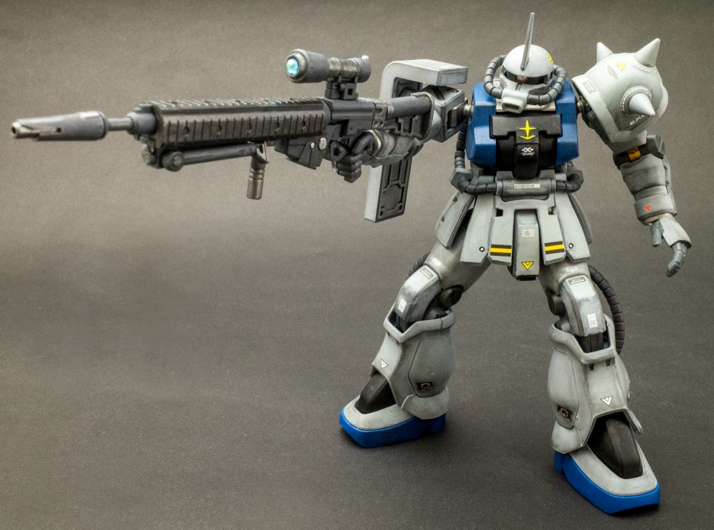 F2ザク連邦軍仕様–2枚目/制作者：がっしり工房