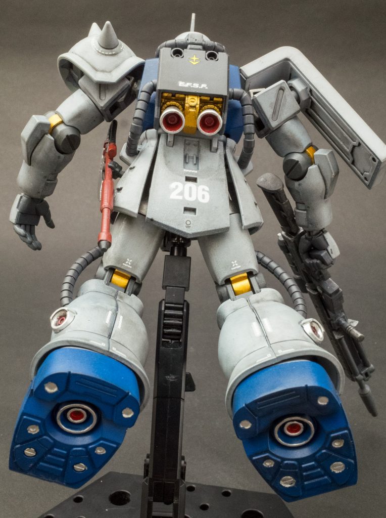 F2ザク連邦軍仕様–2枚目/制作者：がっしり工房