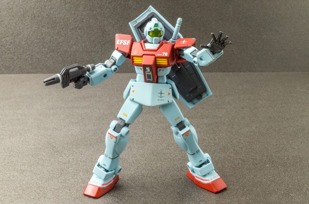 HGジムの平手を使えばさらに表情豊かに。