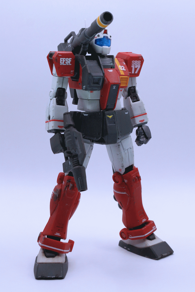 初めてのウェザリングでしたが、”らしく汚す”のは難しいですね。