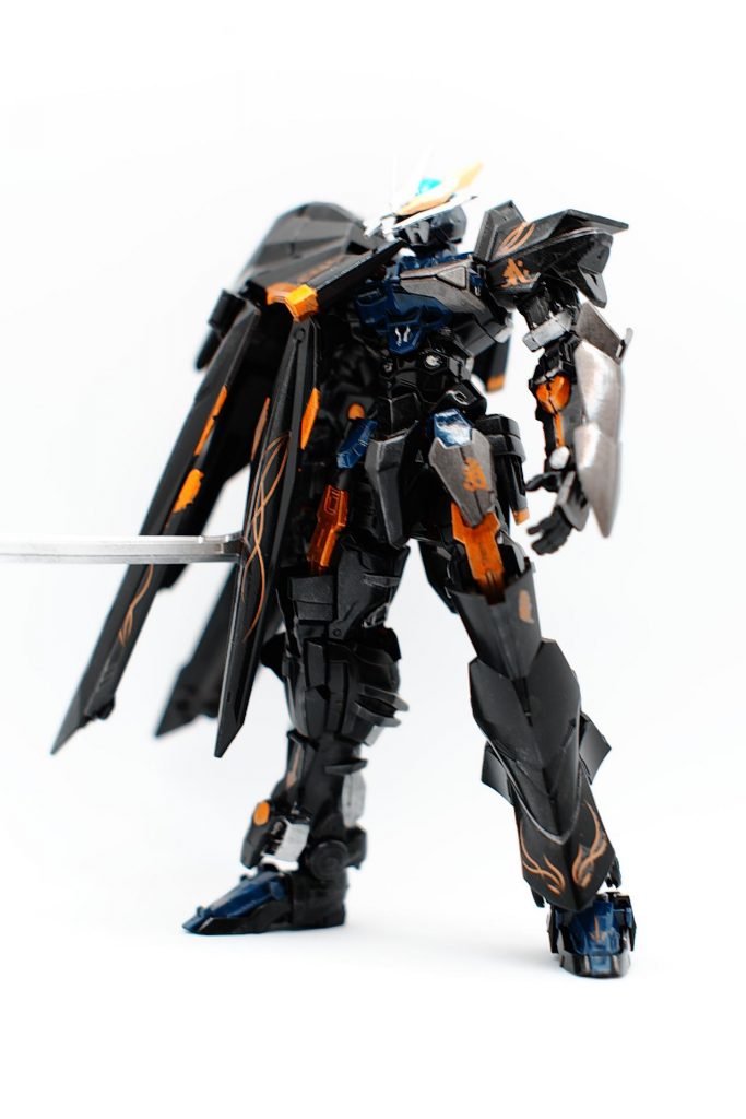 傘を外した状態。頭部のパーツが結構ポロリするのがちょっとイラっとした。