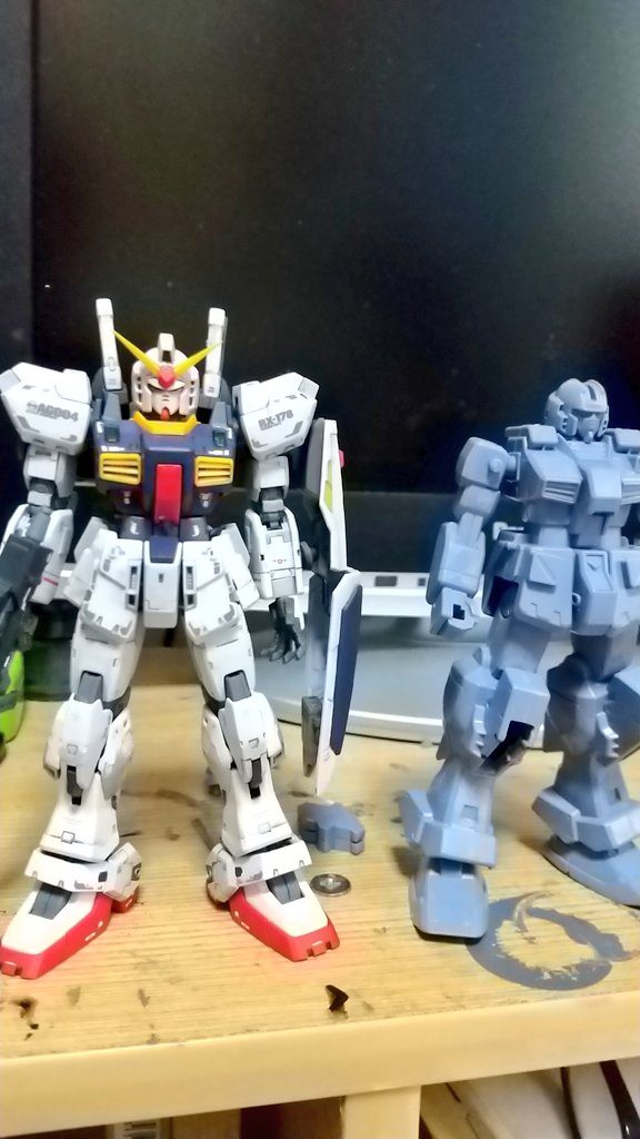 RGmarkⅡと比べると 身長 低っ😂