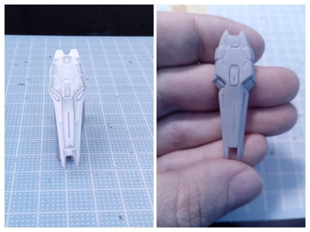 シールドをよくあるタイプを意識して、ダクトとシールド上部など改造。