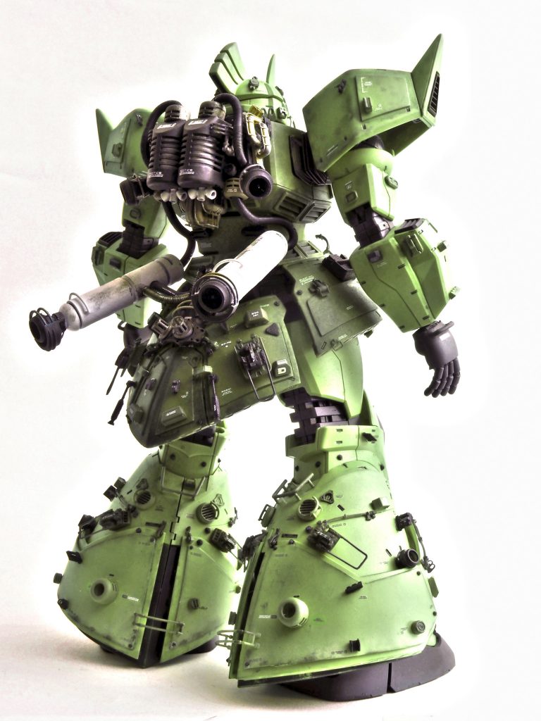 量産カラーでもパチリ。カラーが違うだけでも随分と雰囲気が違って見えます。