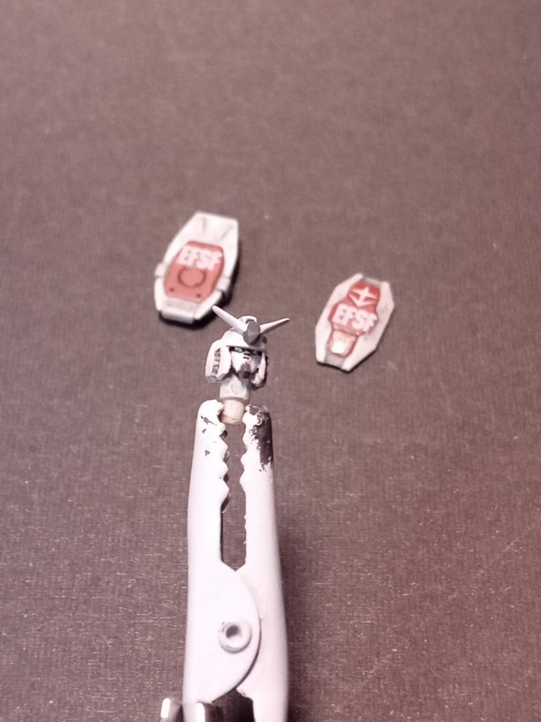 苦労したわりには…まぁ自己満ですね。この顔つかって、同弾のサンダーボルトジムを改造します！