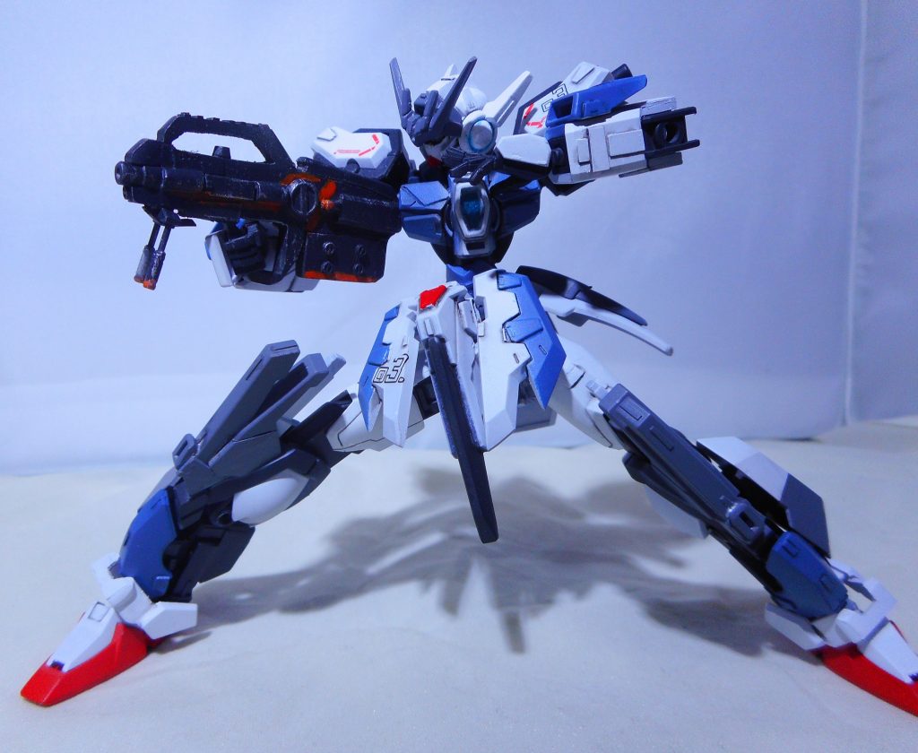 またビームマシンガンも装備してます