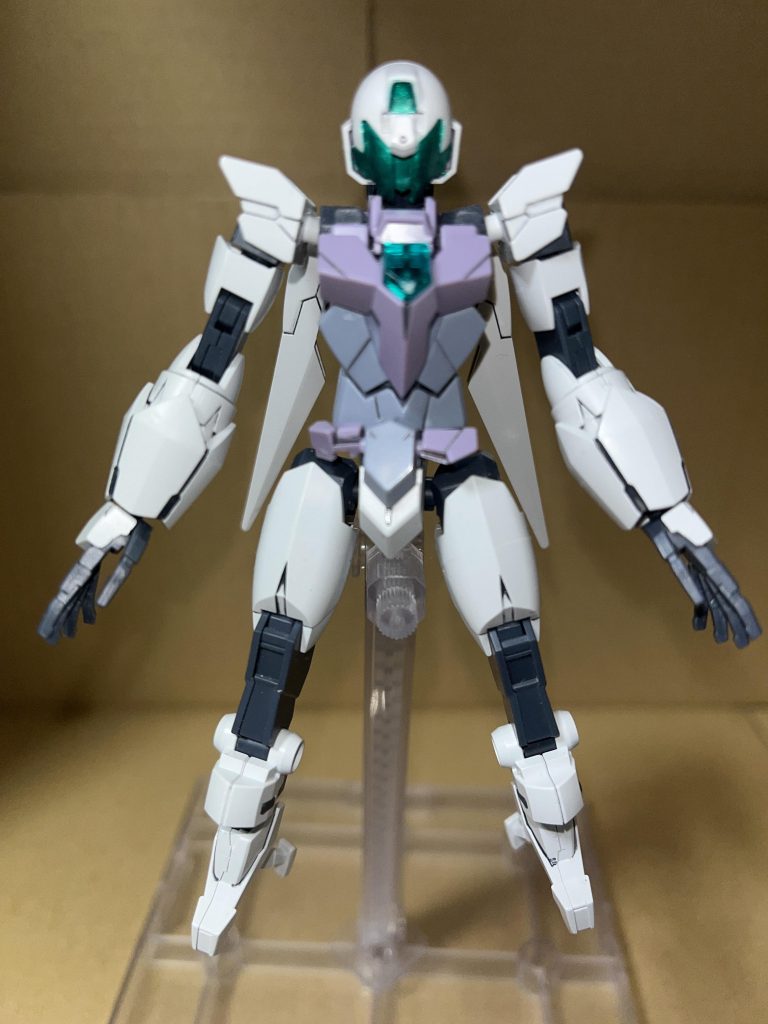 ベース機体は頭部をプラネットシステム仕様にしたアルスコアガンダムです。